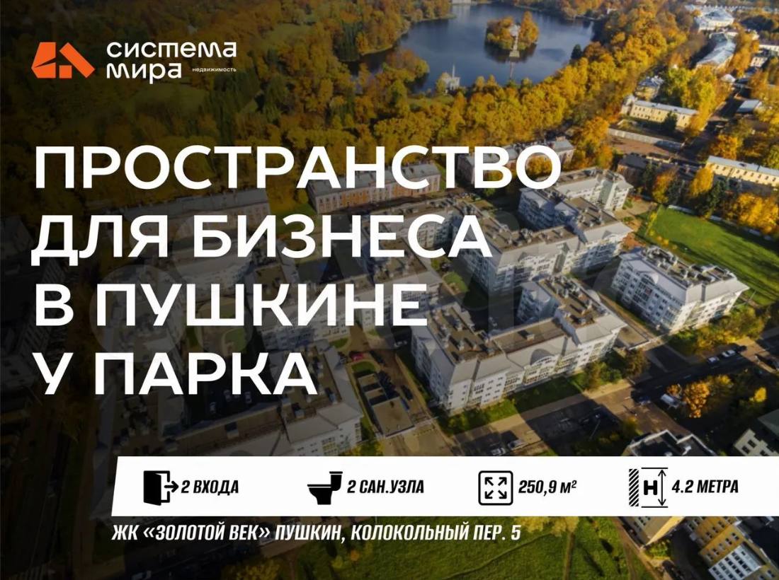 Коммерческое помещение · Пушкин